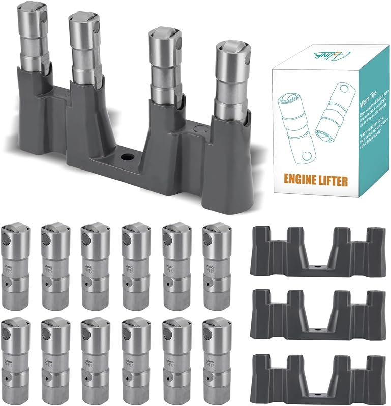 Tuchos hidráulicos de válvula AULINK para motores GM LS1 LS2 LS3 LS6 LS7 LS9 LSX – Kit com 16 unidades