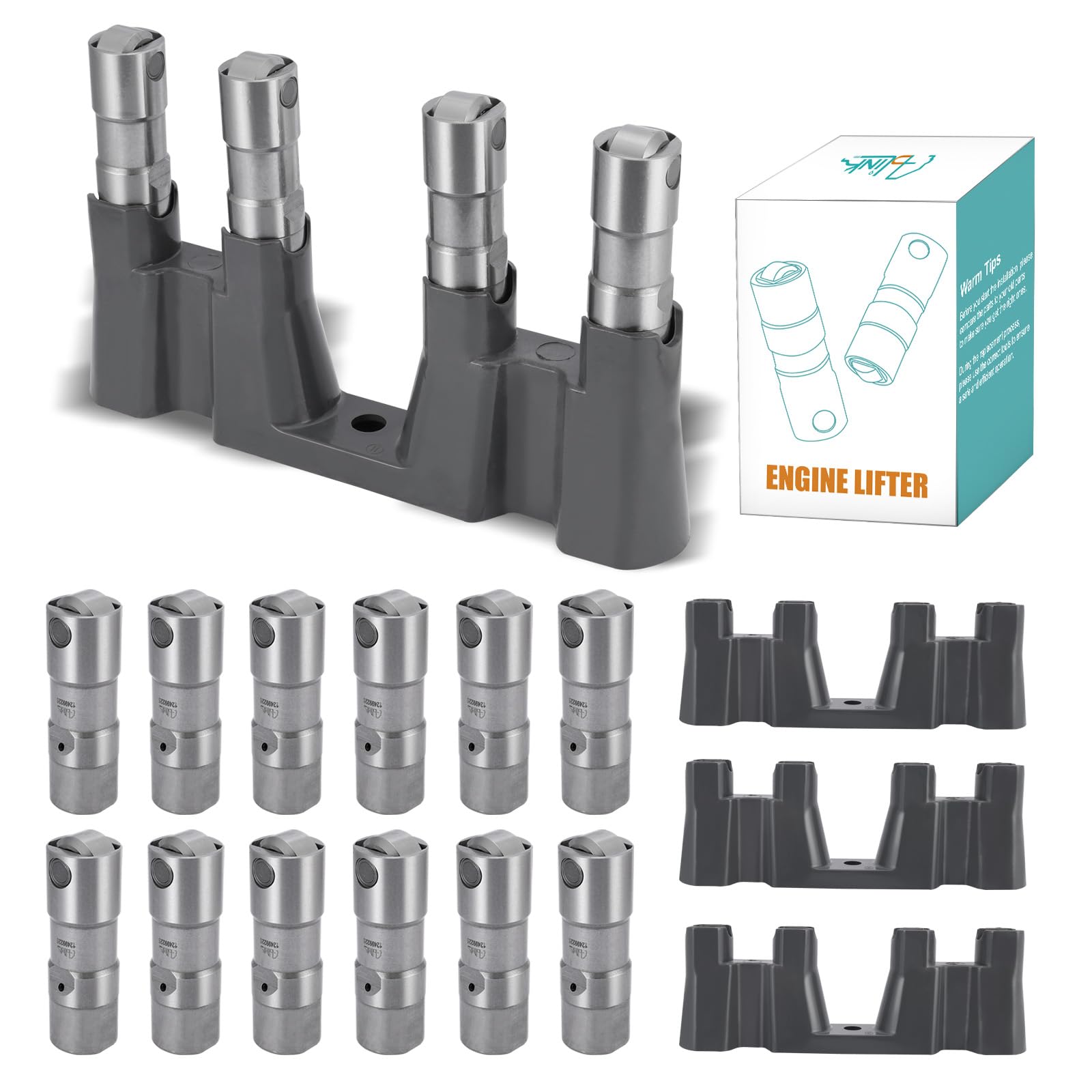 AULINK 16 piece LS hydraulic roller valve lifter set
