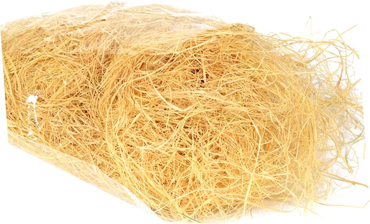 Raffia Ribbon Gift Box Filling Material 90G Shredded Raffia Filament for Basket Decoration and Packaging 5.51X3.54X1.96 Inch for Birthdays Weddings Christmas