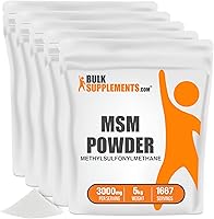 Vista 8 de BulkSupplements.com Polvo de metilsulfonilmetano - Polvo MSM - Polvo de suplementos MSM - Cristales MSM - Polvo puro MSM - Suplemento MSM