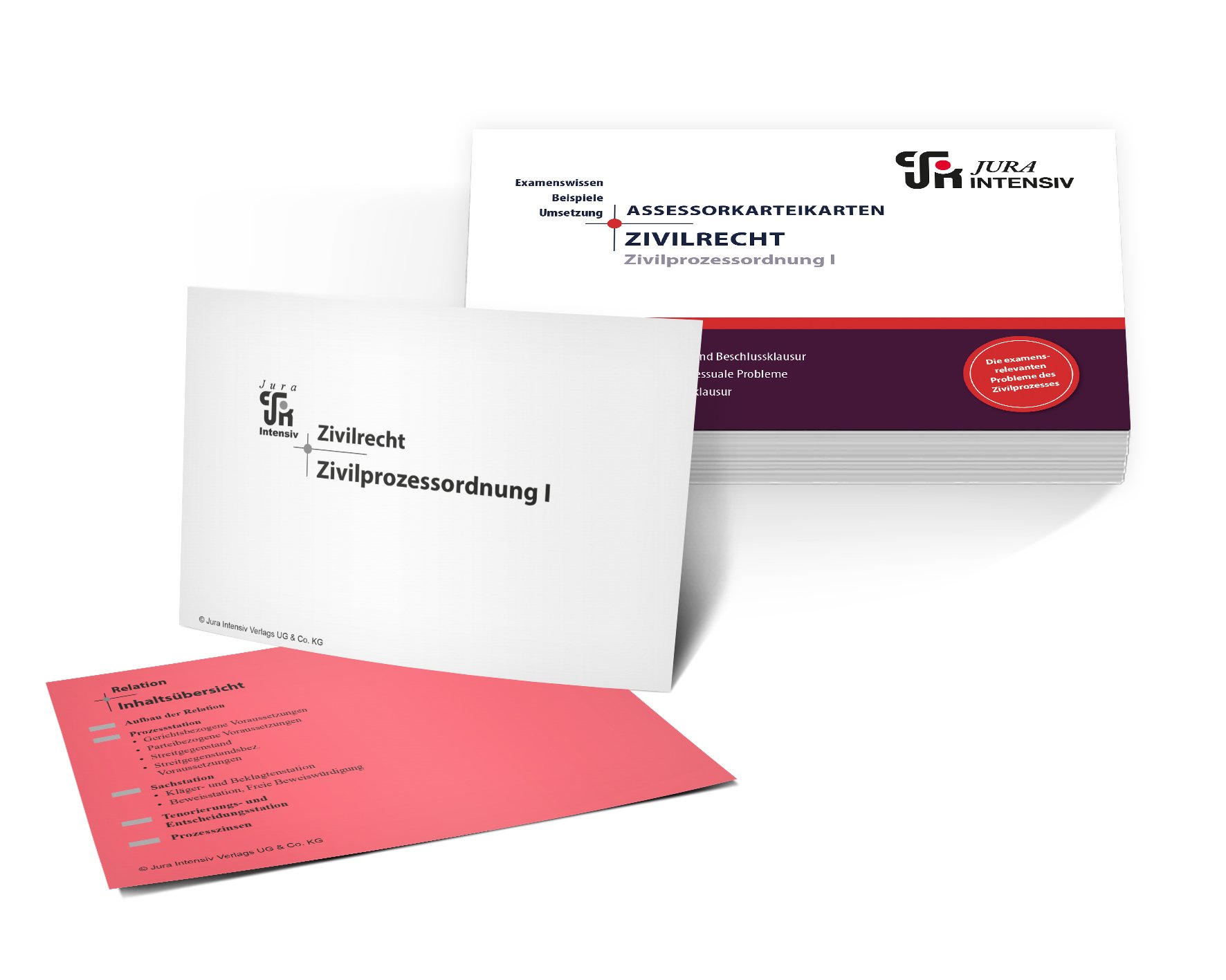 Assessor Karteikarten Zivilrecht - Zivilprozessordnung I: Urteils- und Beschlussklausur sowie Anwaltsklausur