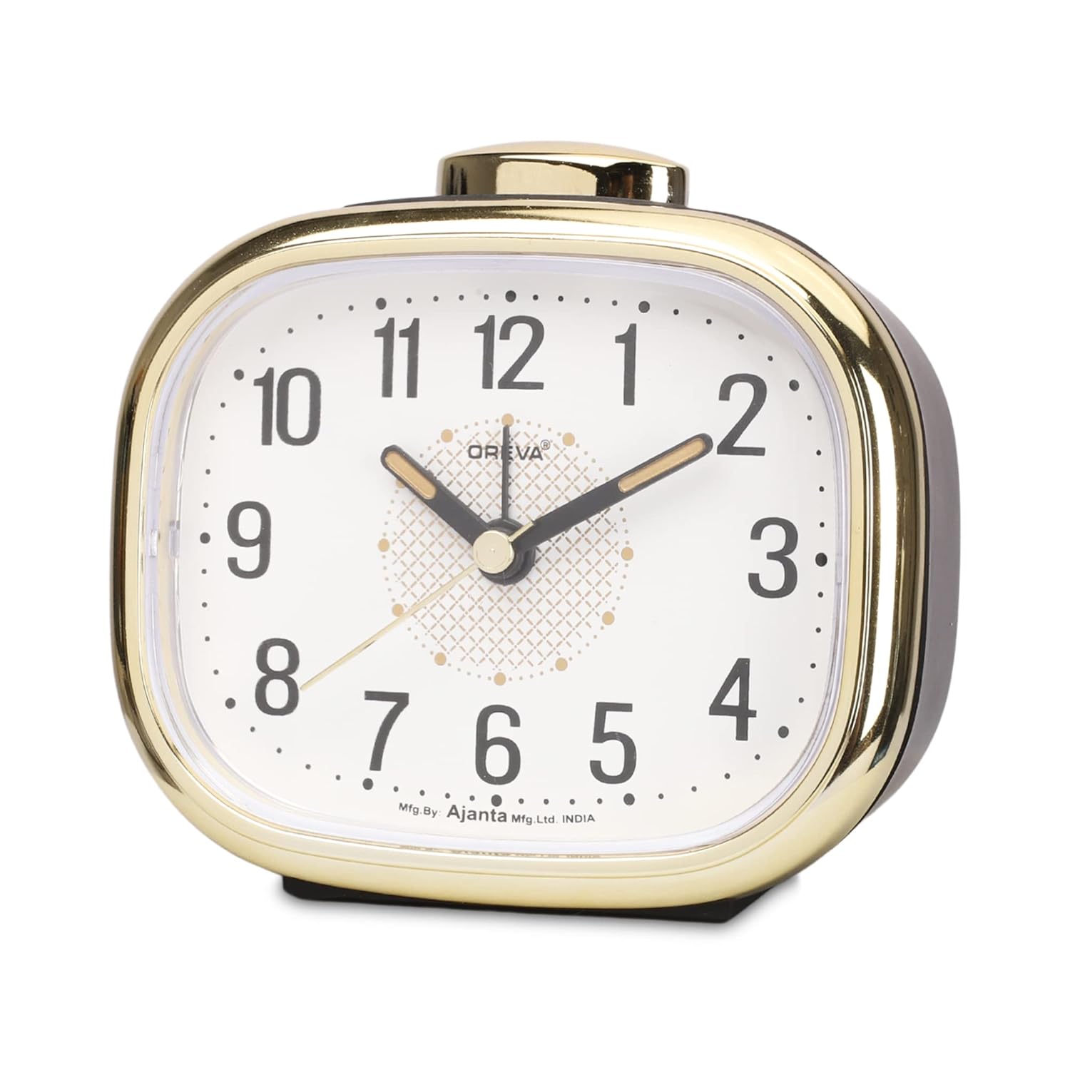 Buy OREVA Bip Alarm Table Clock (Golden Black Color 10.7 cm x 3.7 cm x