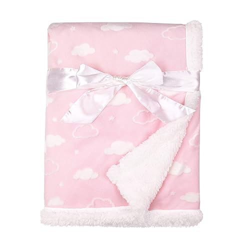Miniatura 19 de American Baby Company Heavenly Soft Chenille Minky Dot Manta suave de chenilla con motas para envolver Gris/ Nube 3d,Nube rosa,Gris,Gris (Gray