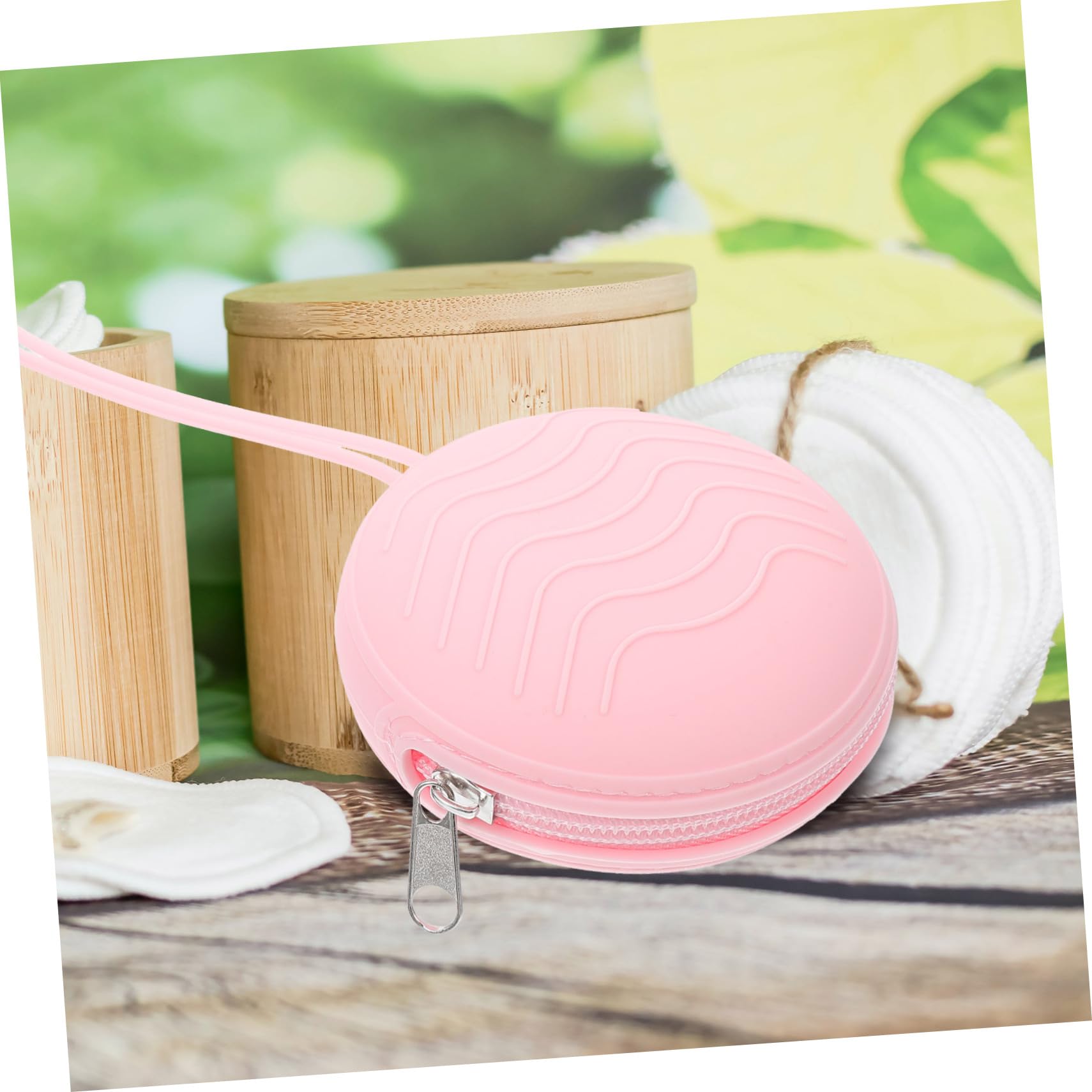 KOMBIUDA Box Box Holder Cups Containers Carrier Reusable Case Cups Storage Case Container Pink