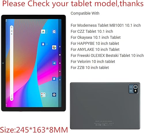 Miniatura 10 de Funda para tablet MB1001 10.1, funda de silicona para niños Moderness MB1001Okaysea 10.1, para OUZRS TAB-M1DOOGEE T10Aiprotablet