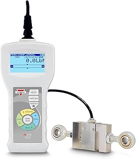 TORBAL FB10k Digital Force Gauge, 2,000lbf x 0.5lbf, Tension and Compression, Built-in microSD, USB, RS232, Peak and Multi Peak Detection