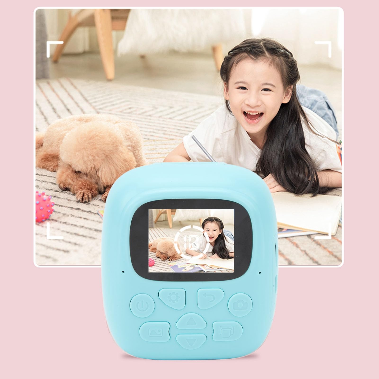 2024-Kids Camera Instant Print, 1080P HD Instant Photo Camera Kerst Verjaardagscadeaus Voor Meisjes Leeftijd 3 12 Peuter Camera Speelgoed Voor 3 4 5 6 7 8 9 10 11 Y