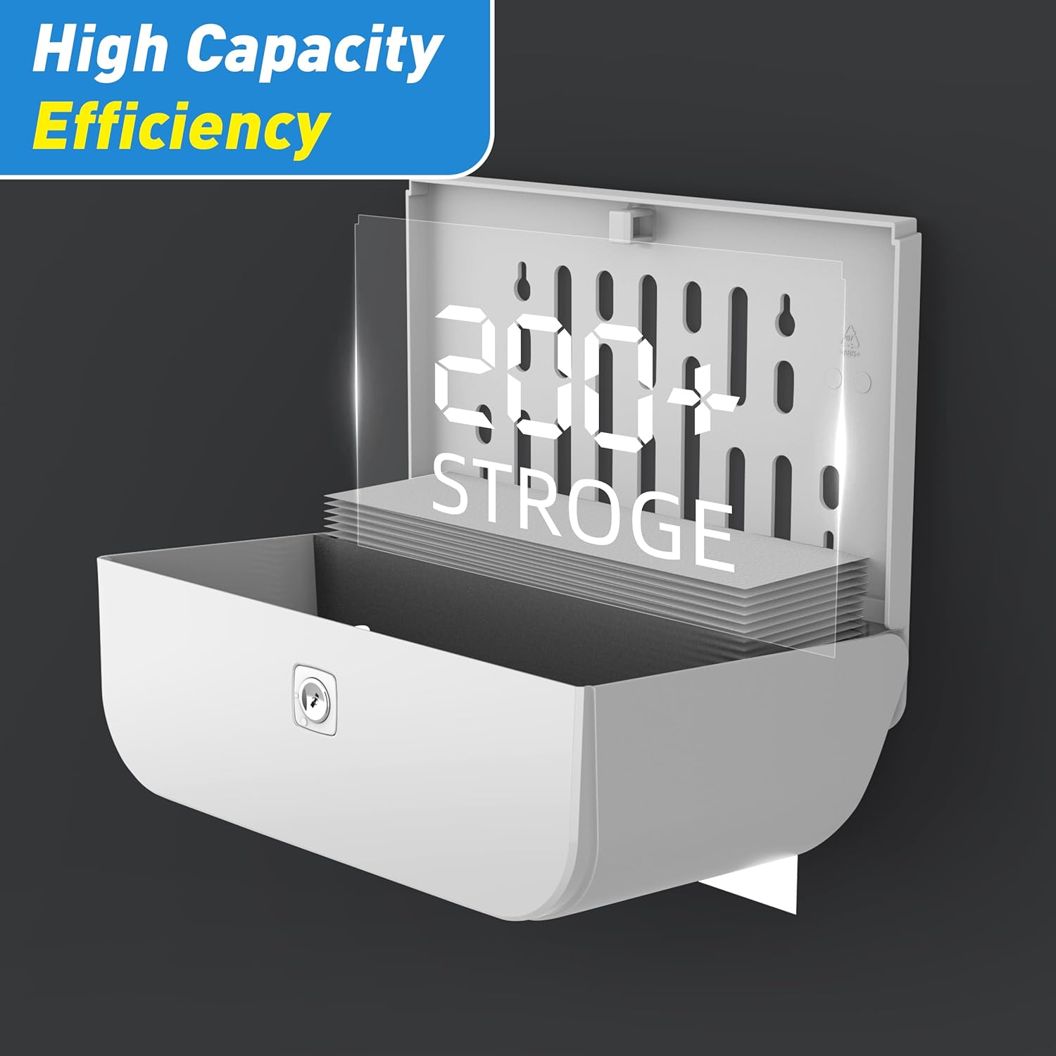 Paper Towel Dispenser and Automatic Soap Dispenser White for Commercial