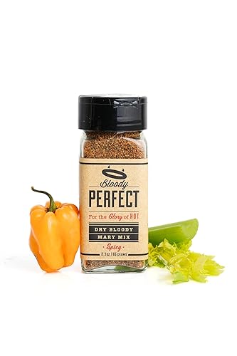 Miniatura 4 de Saint Lucifer Spice Co Bloody Perfect Bloody Mary - Coctelera de 2.3 onzas, fabricada en los Estados Unidos, sin gluten, sin azúcar, vegano,