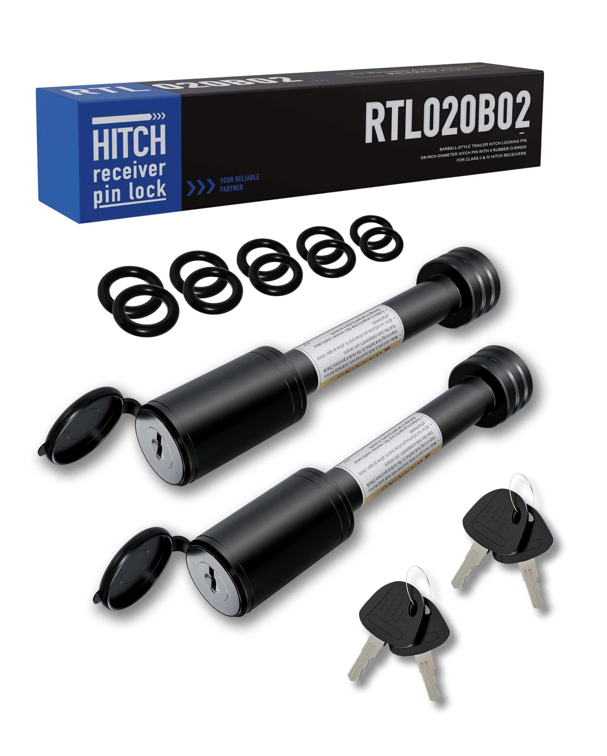 RETRUE Trailer Hitch Receiver Pin Lock - towing products and winches | Mubboo