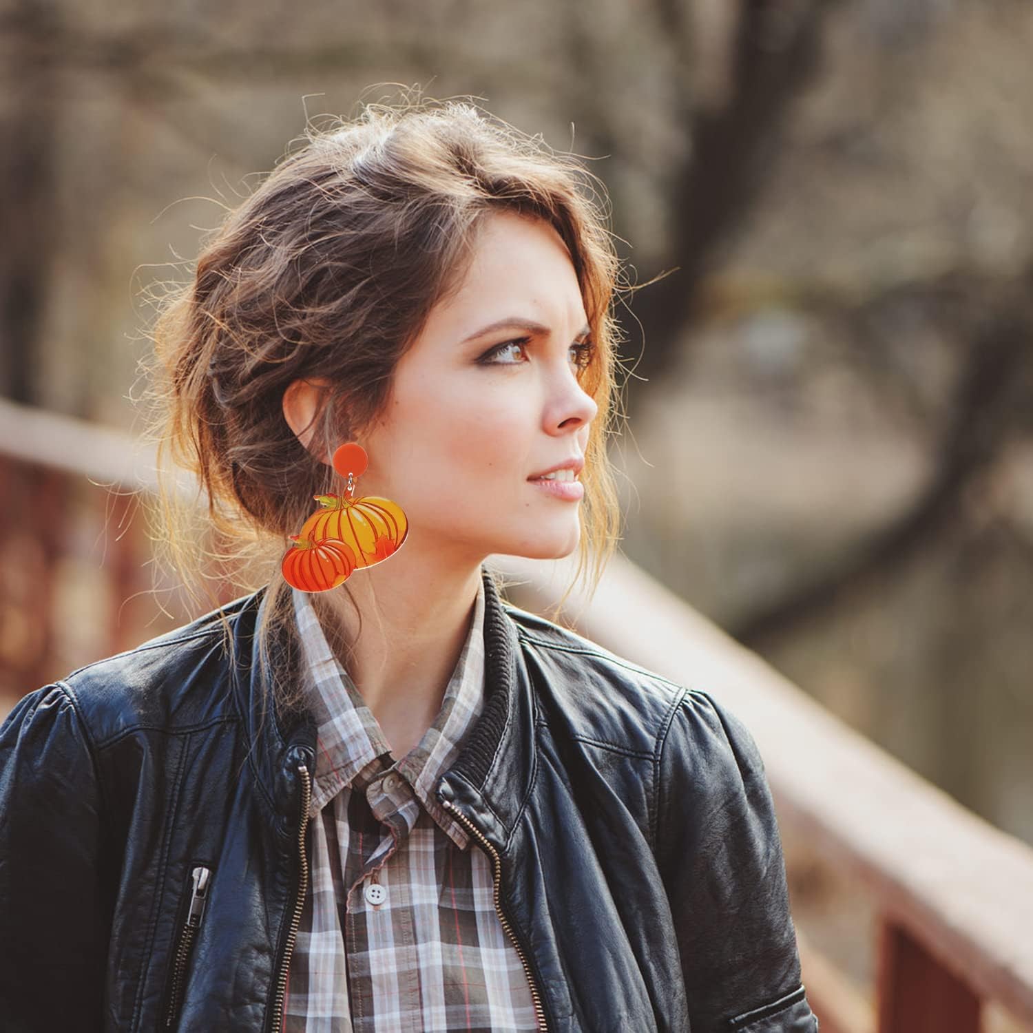 Cooluckday St. Patrick's Day Earrings for Women St. Patrick's Day Accessories Shamrock Clover Irish Earrings Green Earrings for Women St Patricks Day Jewelry Drop Dangle Earrings - Image 2