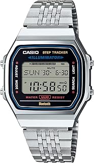 [カシオ] CASIO デジタル 腕時計 モバイルリンク Bluetooth搭載 ABL-100WE-1A ステップトラッカー ユニセックス シルバー 海外モデル [並行輸入品]