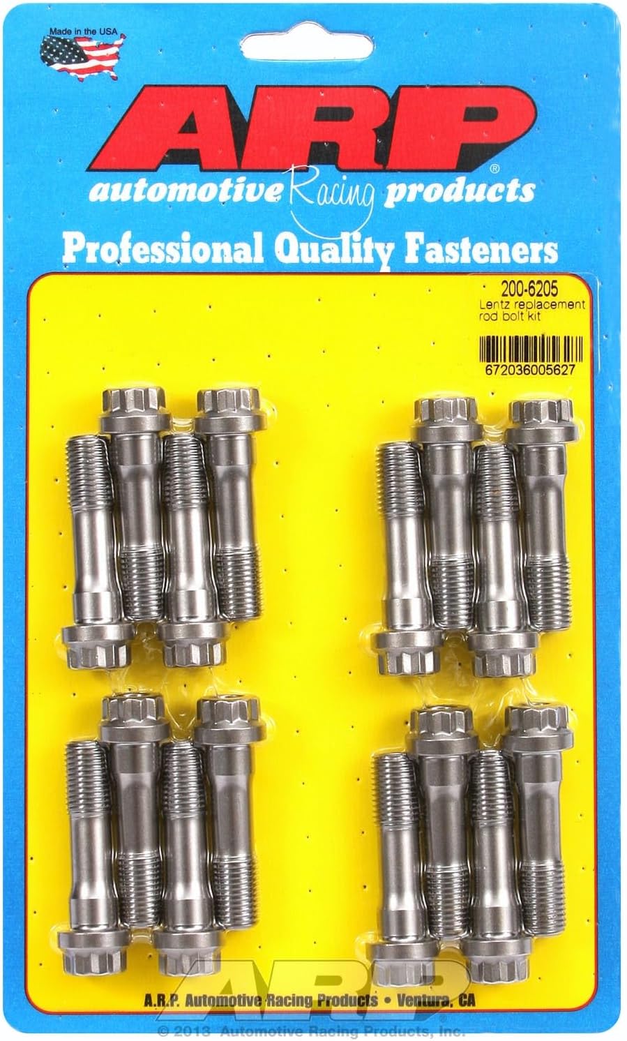 ARP 200-6205 7/16" Replacement Rod Bolt Kit - 16 Piece