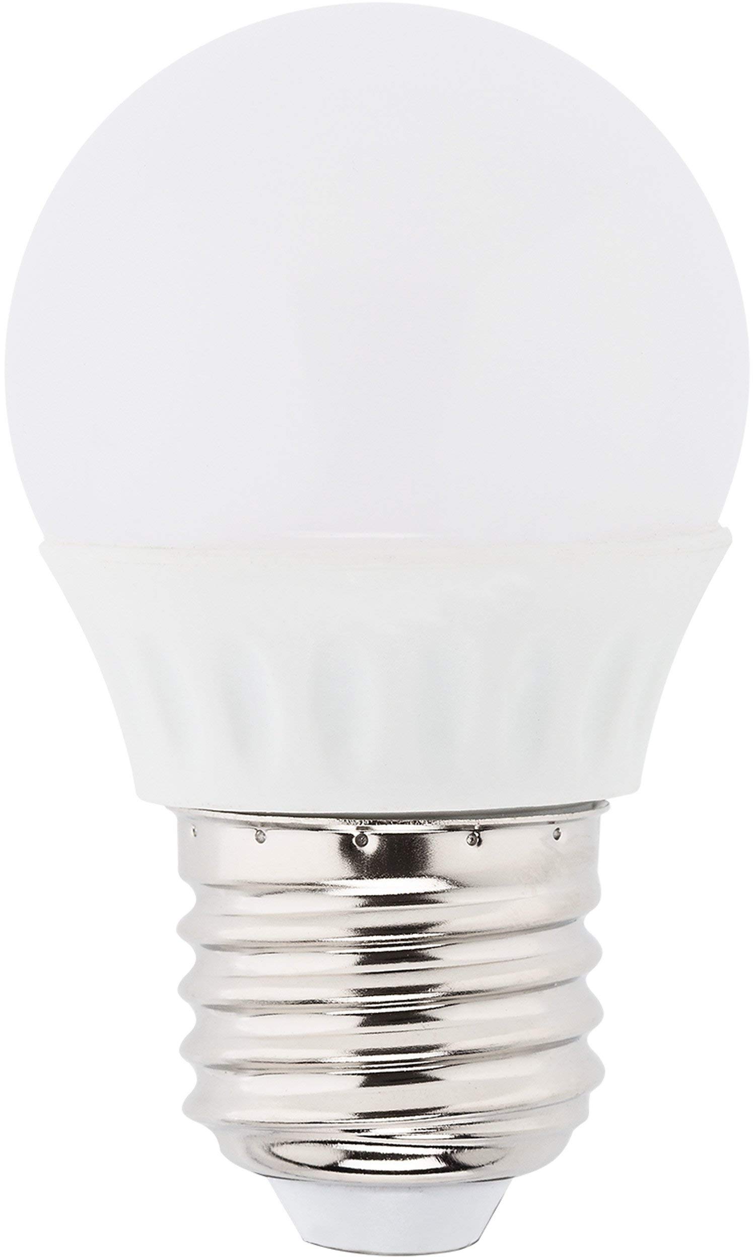 Müller-Licht LED Mini Globe Light Bulb, Plastic, weiß, E27, 3 wattsW, 230 voltsV