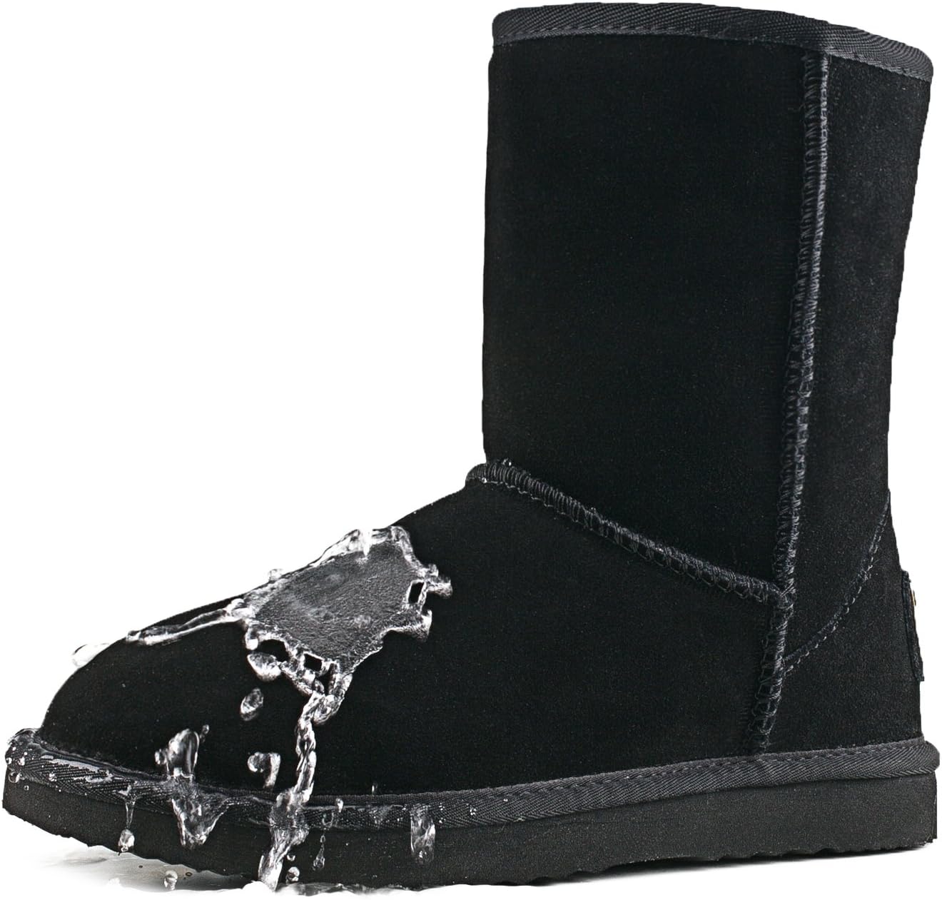 AUSLAND Genuine Suede Women's Classic Snow Boots Waterproof Winter Boot - Image 2