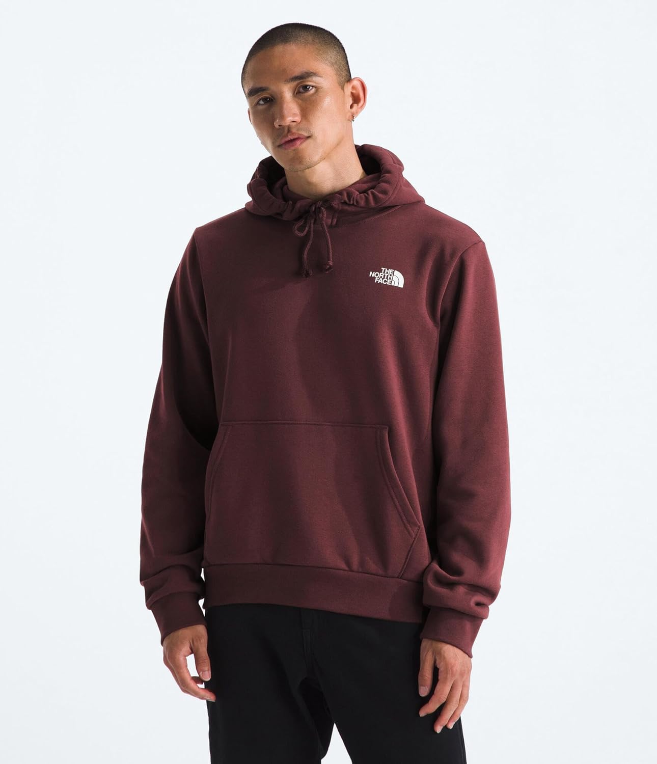 The North Face mens Evolution Box Camo Fill Hoodie | Sweatshirt With 2 Piece Hood, Adjustable Drawcord, Kangaroo Hand Pocket - Image 2