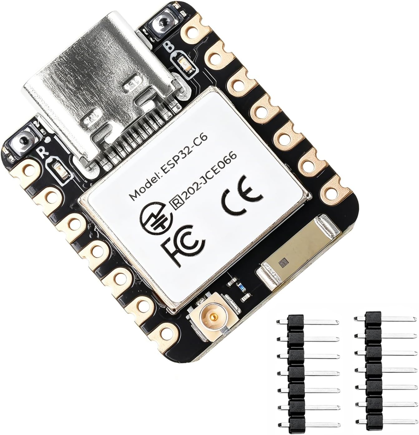 Плата разработки Heemol Xiao ESP32-C6, мини-плата ESP32 C6 с поддержкой WLAN BLE5.0, зарядка от батареи, энергоэффективная, идеаль