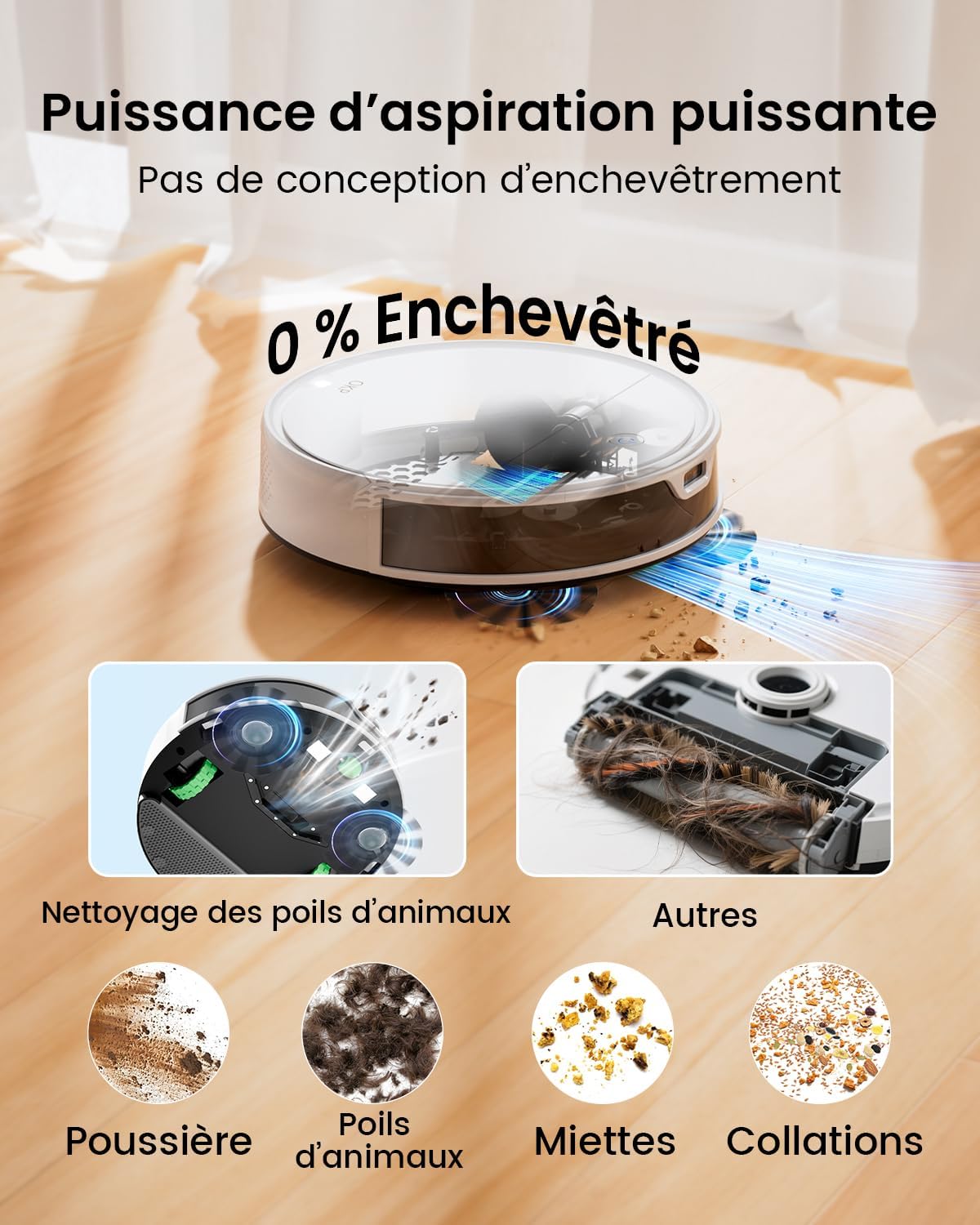OKP K5 Ultra aspirateur robot - performance et fiabilité
