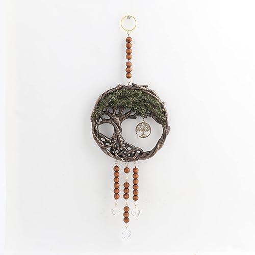 Miniatura 2 de Veronese Design 13 34" árbol de la vida Wicca colgante de pared escultura de resina
