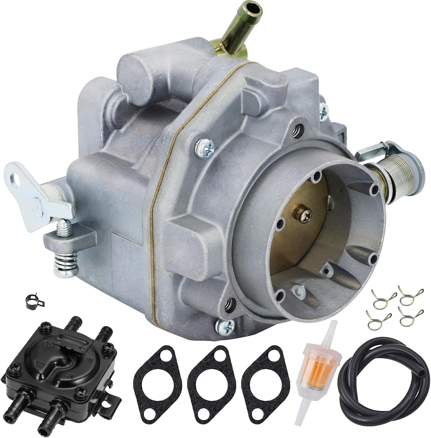 146-0496 Carburetor with Fuel Pump oil filter Kit For ONAN NOS B48G B48M P216G P218G P220G replacement 146-0414 146-0479