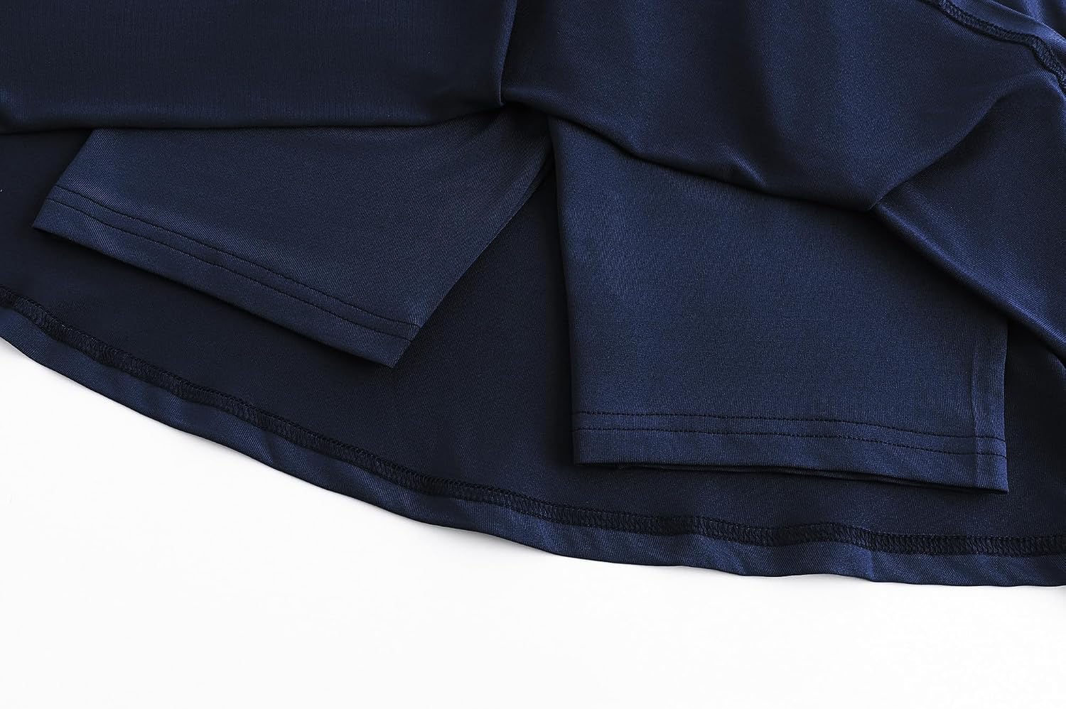 Girls Skorts Knee Length A Line Skirt with Built-in Shorts Athletic School Uniform Skirts for Teen