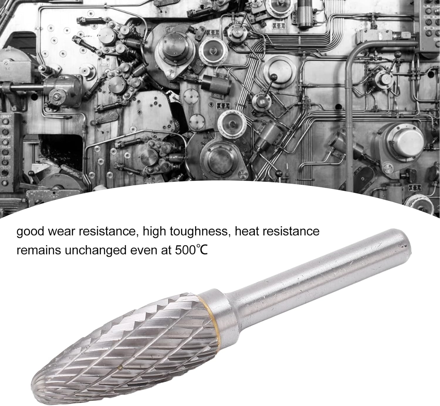 Rotary File, Carbide Burr Rotary File, Double Cut, Tree Shape, Multipurpose.Aviation、Automobile、Ship