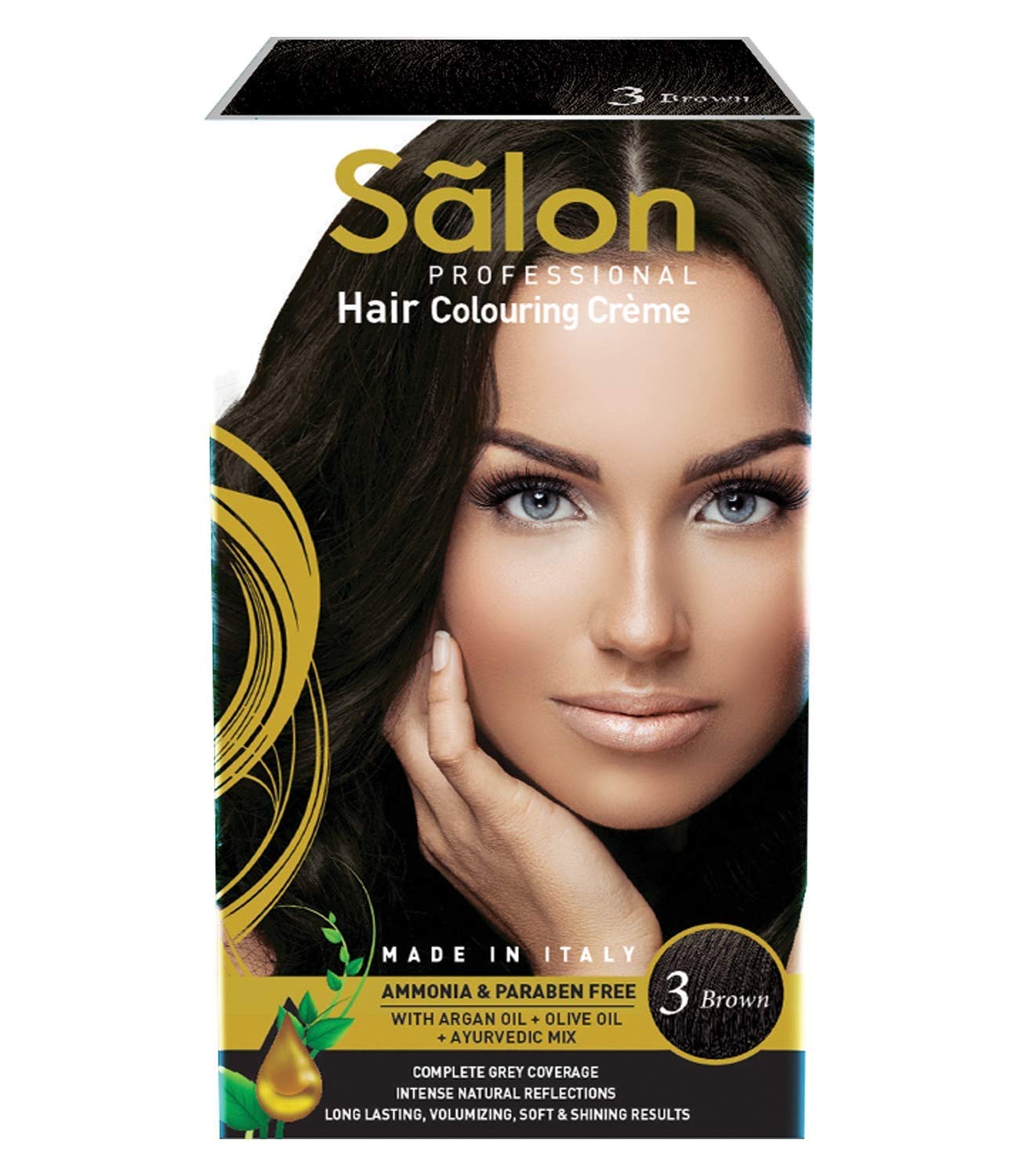 Modicare Krum Modicare Salon Professional Hair Color, 145Ml - Brown 3 - Review, Price and Buying Guide