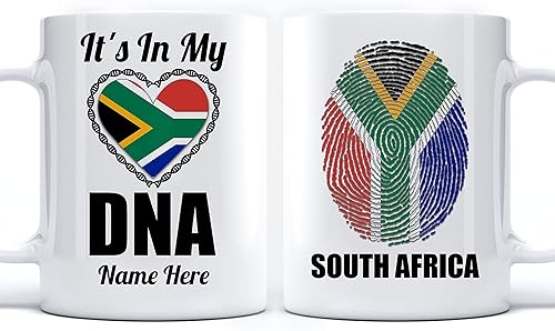 Taza de recuerdo de Ceremonias de Ciudadanía, taza de celebración personalizada para hombres sudafricanos, mujeres, familiares, amigos, colegas,