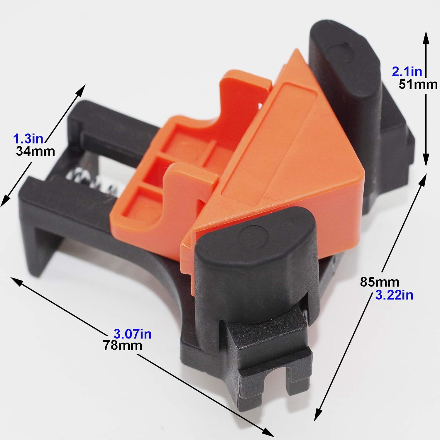 Exсluѕіvе Dіѕсоunt 🔥 90 Degree Right Angle Clamps - Adjustable Swing Corner Clamps Set of 4 Picture Frame Quick Fixing Angle Clips Multi-function Corner Clip Fixer Tool for Woodworking, Welding,Drilling,Making Cabinets