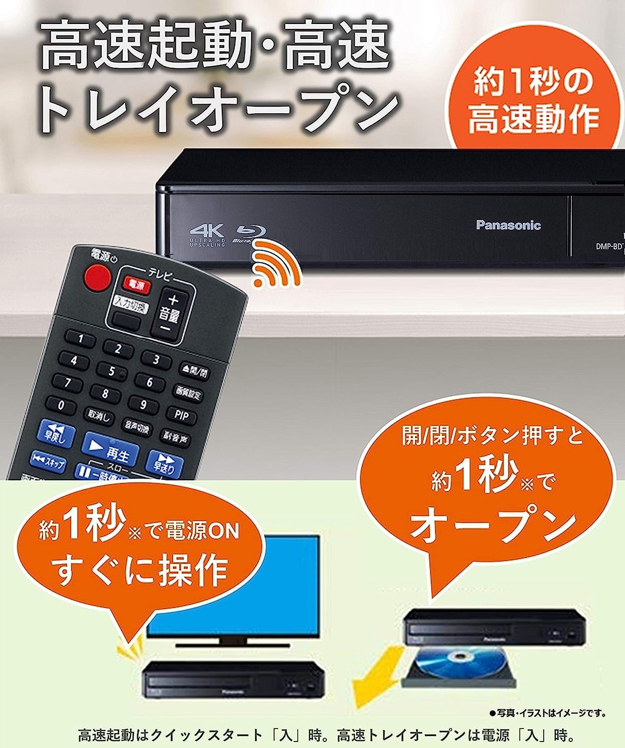 Amazon | Pana DMP-BDT180【国内仕様 リージョンフリー】4Kアップ