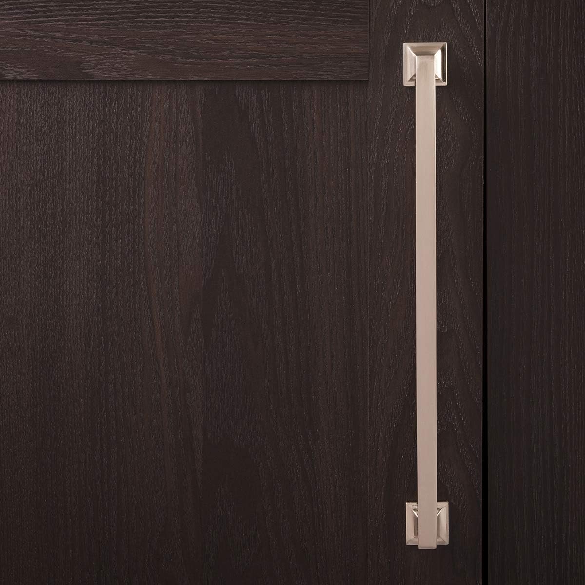 Studio Collection Pull 12 Inch Center to Center Satin Nickel Finish