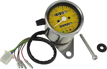 ☆FTR.SR.TW取付可 4インジケーターLEDミニスピードメーター POSH