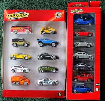 FAST LANE ダイキャストカー49台セット Amazon.co.jp: ファストレーン 10台+7台 ストリートカー ダイキャスト