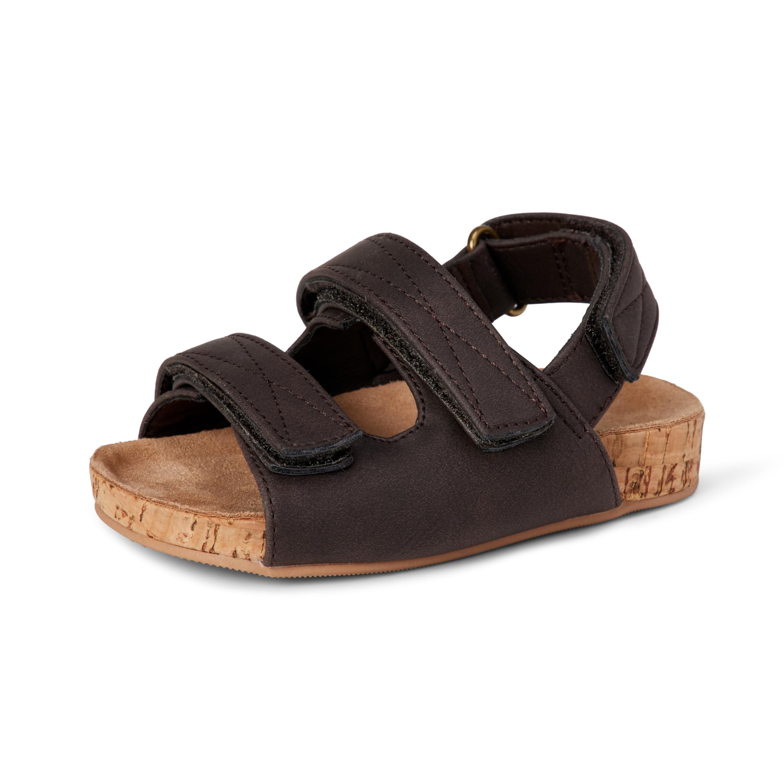 Amazon Essentials Boy's Cork Sandals, Brown, 11.5 UK Child