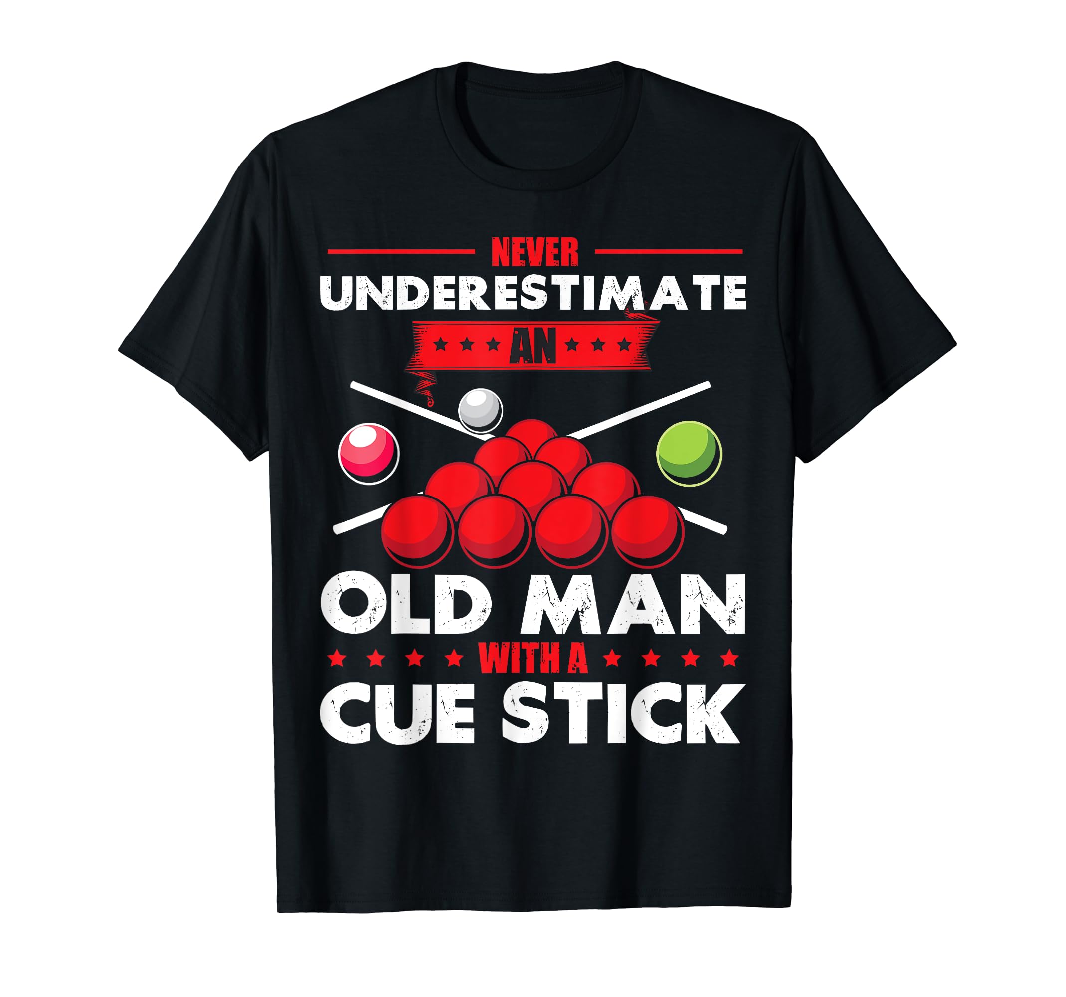 SnookerFunny Snooker Men Fathers Day Snooker T-Shirt