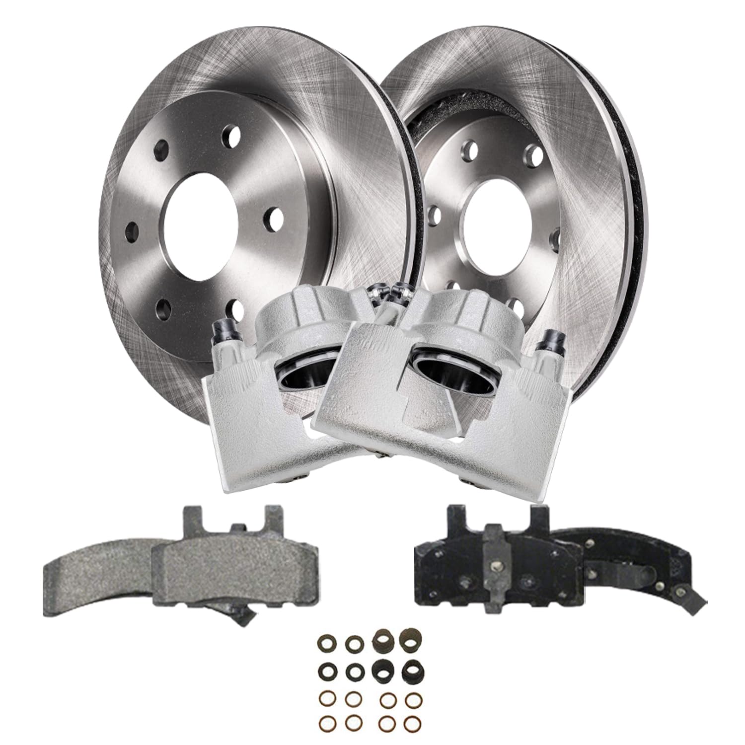 Detroit Axle - Front Brake Kit for Chevrolet GMC K1500 K2500 Tahoe Yukon
