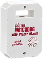 Vista 1 de The Basement Watchdog Alarma de agua compacta de 110 dB con tecnología de detección de 360 ° (BW-WA360)