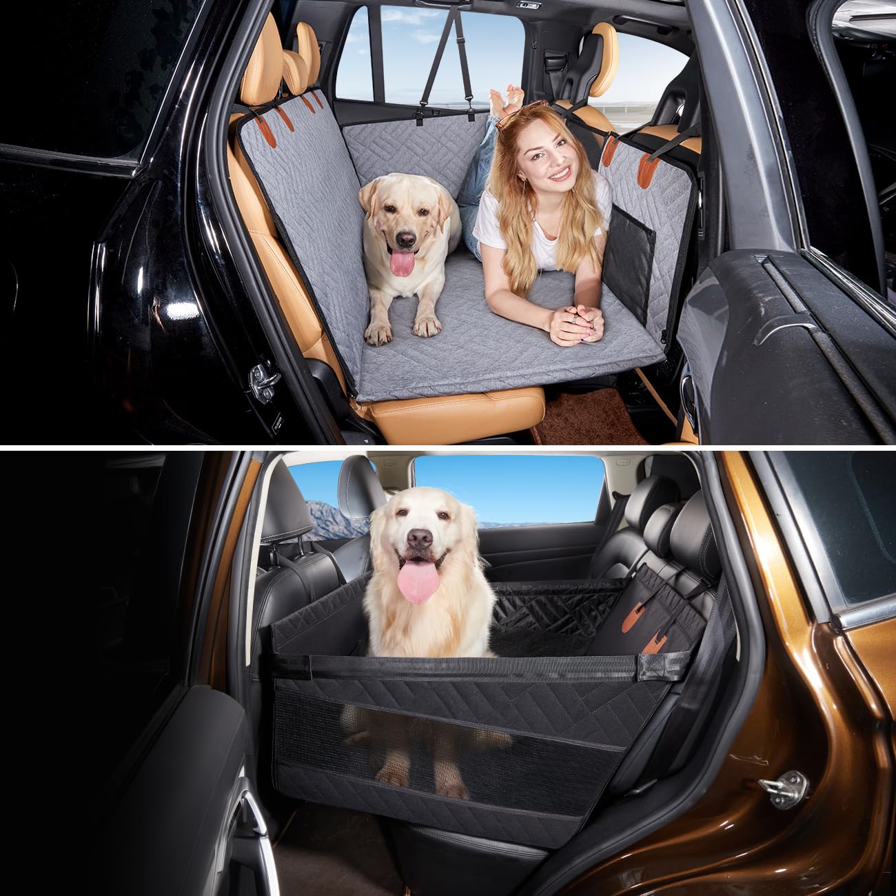 Amazon.com : YJGF Back Seat Extender & Dog Car Seat Large Size Dog