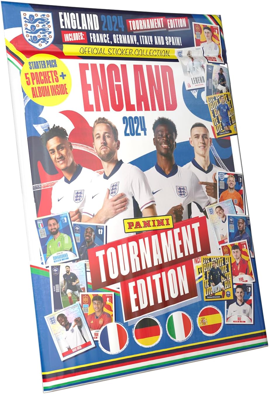 England 2024 Tournament Edition Official Sticker Collection - Starter Pack