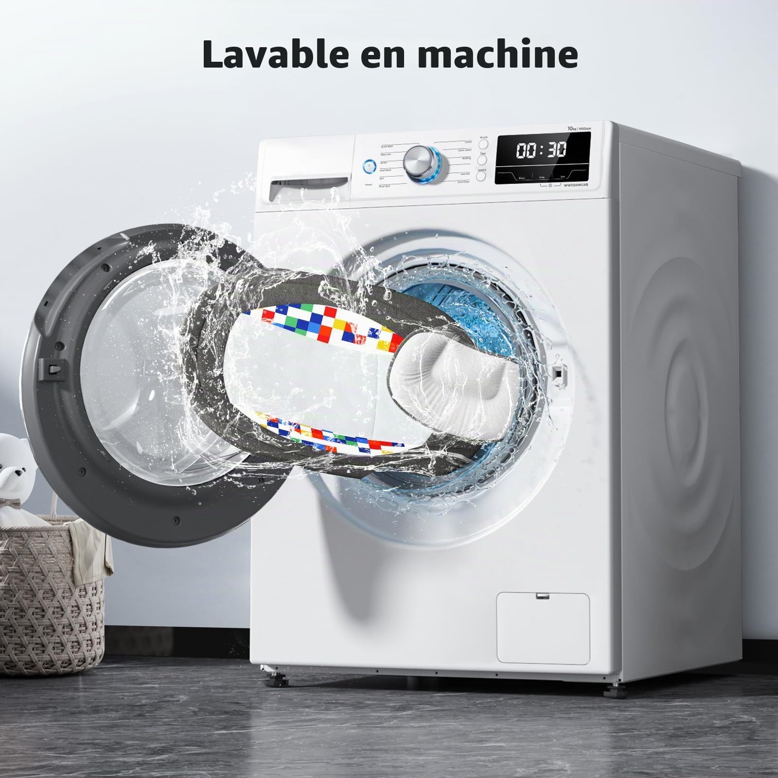 Transat Bébé Electrique, APP et Télécommande Balancelle Bébé Dès La Naissance à 9kg, Harnais à 5-Points Amélioré Balançoire pour Bebe Avec 3 minuteries, 5 vitesses et 10 Mélodies (0-9 Mois)