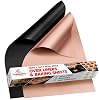 Oven Liners for Bottom of Oven with Baking Sheet Mat, Heat Resistant Stove Liners for Bottom of Electric Stove and Teflon Sheets for Baking, Reusable Matt for Electric Range
