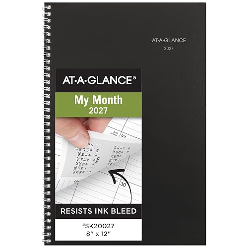 AT-A-GLANCE 2027 Planner, Monthly, 14-Month Dec-Jan, 8" x 12", DayMinder,