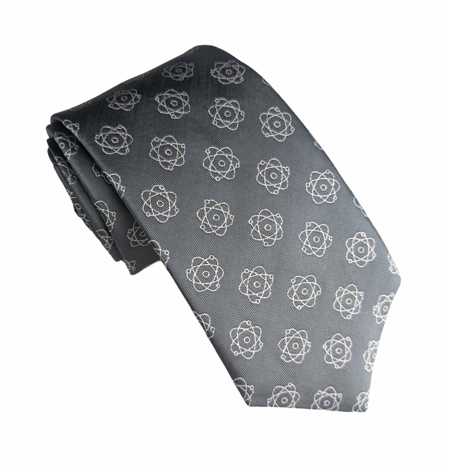 Atoms Necktie, Science Necktie, Science Teacher Gift for Men, Physics Gift for Men