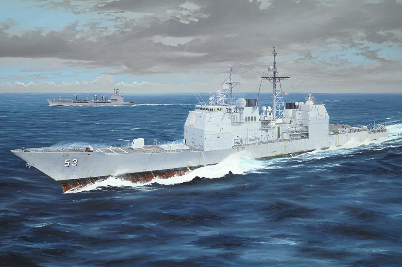 Amazon | アイラブキット 1/200 アメリカ USS モービル・ベイ CG-53