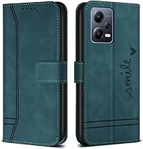 Bravoday Case for Xiaomi Redmi Note 12 Pro+ 5G / Note 12 Pro Plus 5G, Flip PU Leather Case with Card Slots, Wallet Case for Xiaomi Redmi Note 12 Pro+ 5G / Note 12 Pro Plus 5G, Green