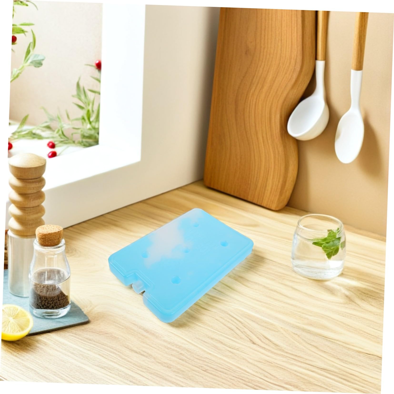 GALPADA Ice Packs Reusable Leak Cooling Blocks for Coolers Large Capacity Freezer Packs for Outdoor Picnics Market Stalls and Food Transport