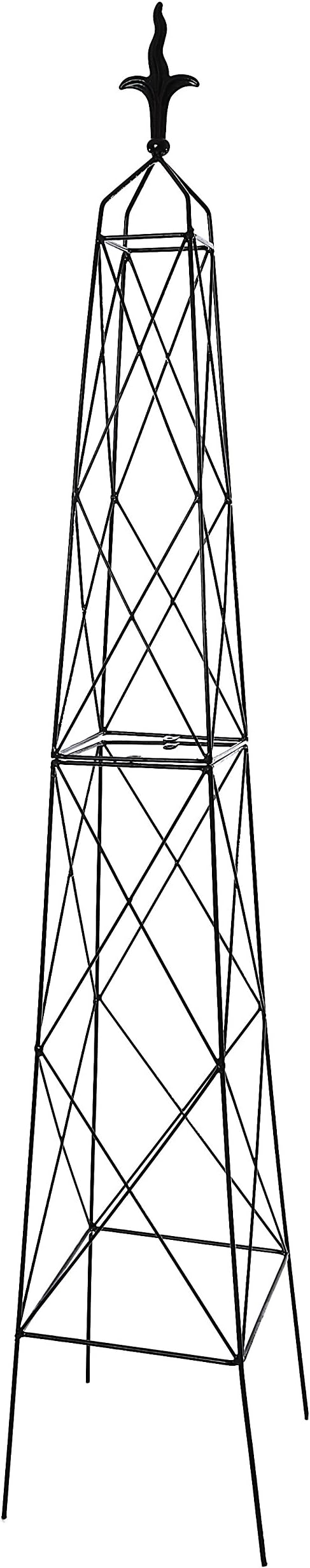 RUDDINGS WOOD Extra Large 2.5m Diamond Garden Obelisks - British Made Climbing Roses & Plant Support fame - Pyramid trellis
