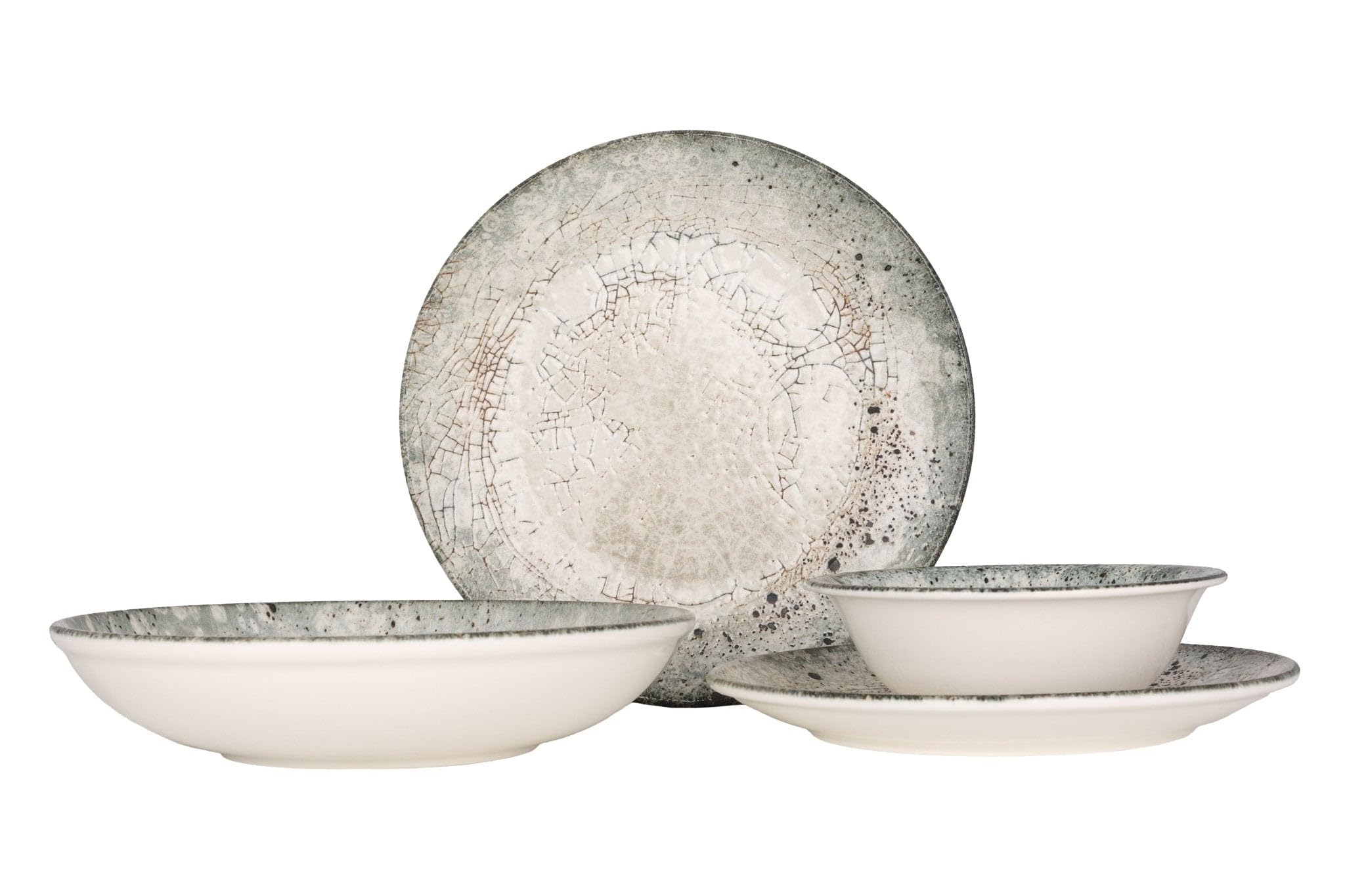 Rinart Ensembles de vaisselle - Sedir - 24 pièces - 6 Personnes - Porcelaine