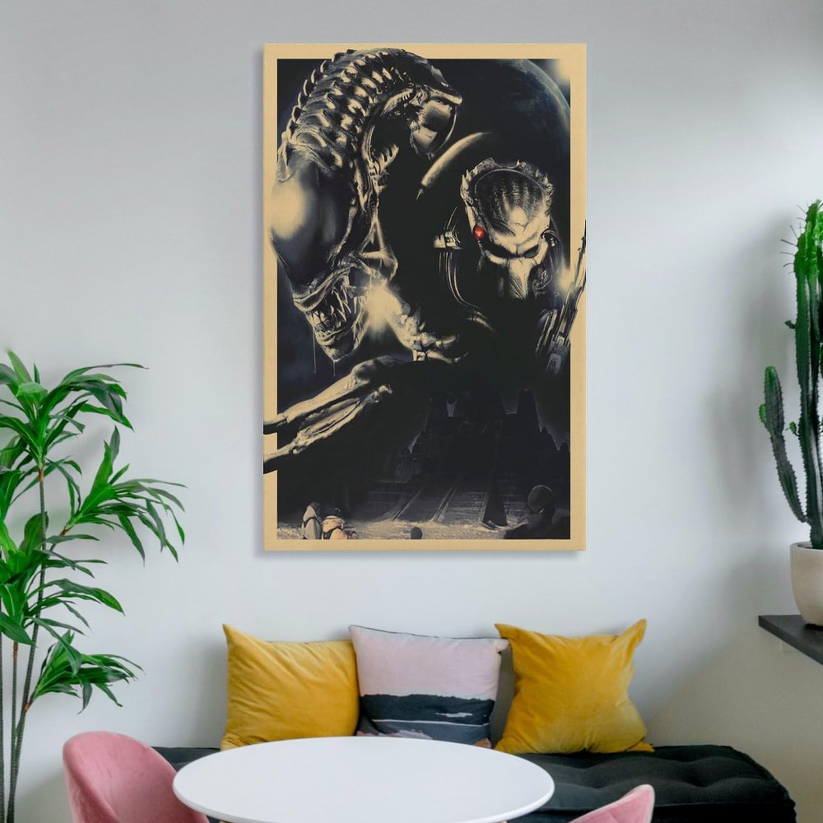 Amazon.co.jp: Alien Vs Predator エイリアンVS.プレデター キャンバス 