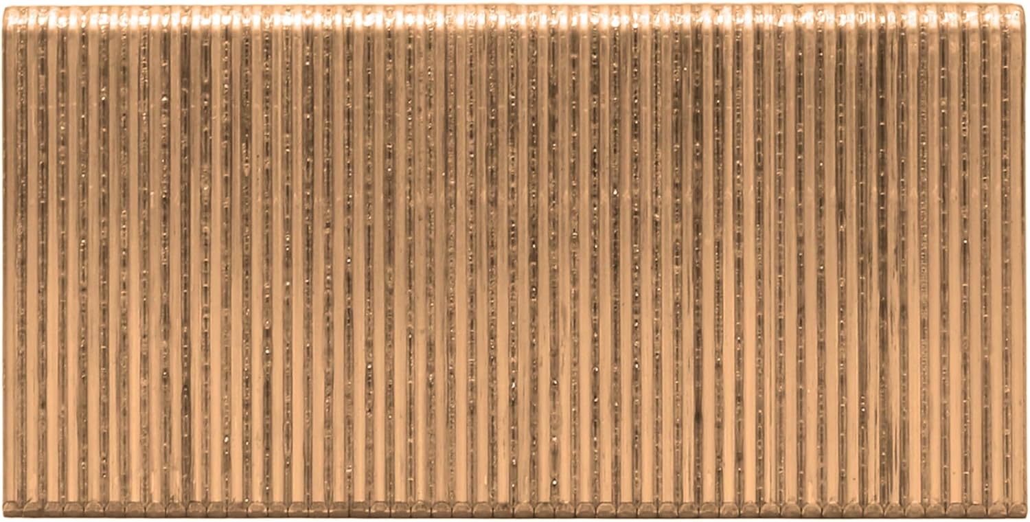 Freeman Flooring Staples | 15.5 Gauge | 1-1/2" | Glue Collated | 1/2" Crown | 5,000 Count | Hardwood Floor, Tongue & Groove Planks, Cherry, Oak, Maple, Walnut | FS-15